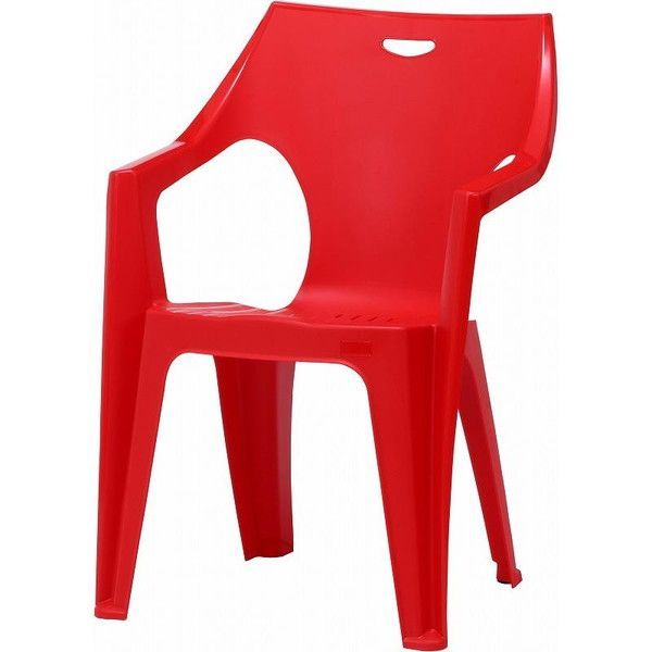 【まとめ】ＰＣチェアー　アンジェロ　レッド 【×4セット】