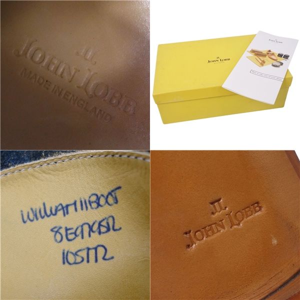 未使用 ジョンロブ JOHN LOBB ブーツ ウィリアム 2 WILLIAM 