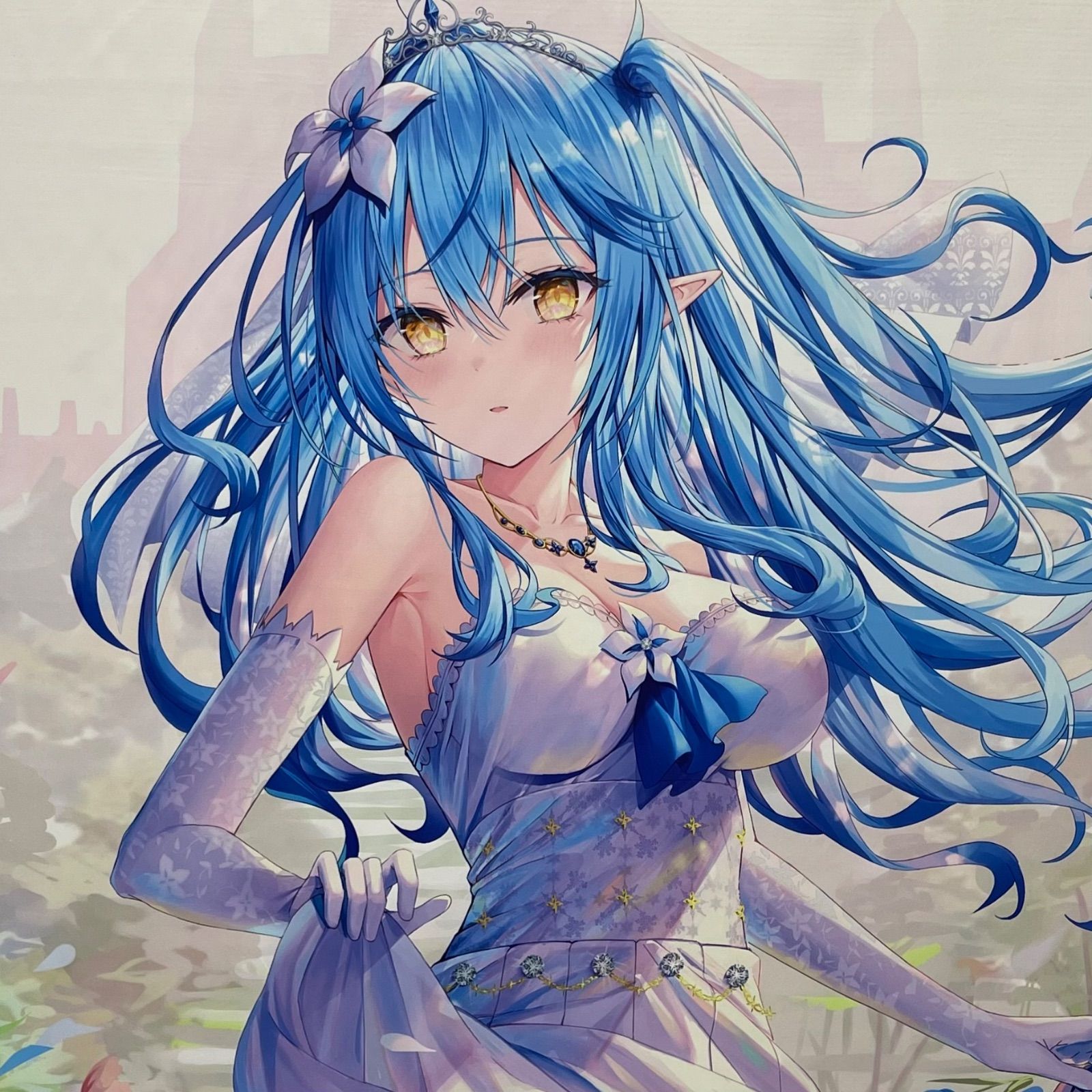 NPA hololive ホロライブ 雪花ラミィ 受注生産 等身大タペストリー ウェディング ウエディング