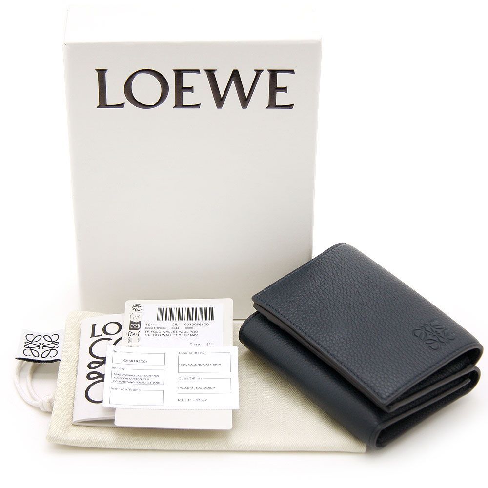美品】LOEWE ロエベ ウォレット 三つ折り財布 見易