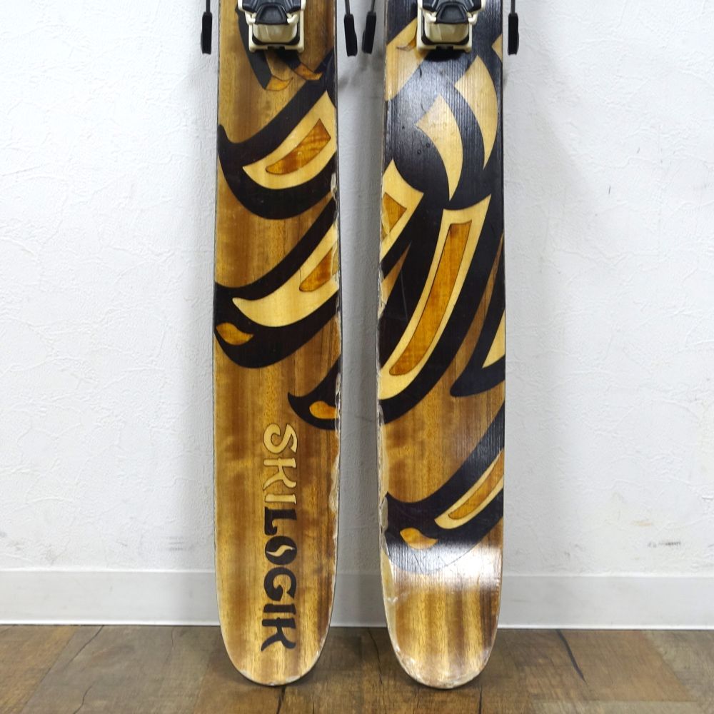 スキーロジック SKILOGIK Powderball 178cm ビンディング DIAMIR VIPEL12 スキン付 バックカントリー 山スキー アウトドア スキーロジック SKILOGIK Powderball 178cm ビンディング DIAMIR