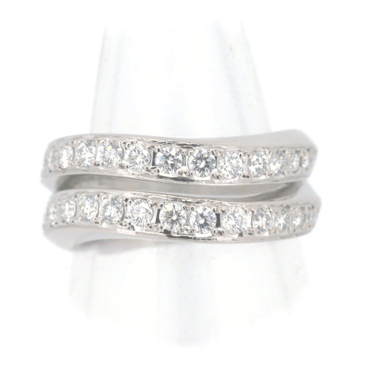 ミキモト ダイヤモンド リング 指輪 0.75CT 11号 PT950(プラチナ) 質屋  