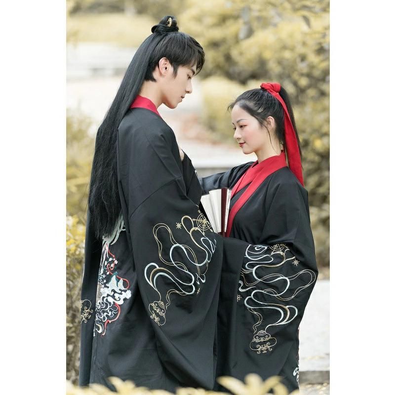 カップル漢服 チャイナ服 中華服 セット 大人 チャイナドレス 羽織追加可 中華衣装 長袖 スカート 華流コスチューム 舞台 ステージ衣装 時 LLC-HASEGAWATOSO_COM