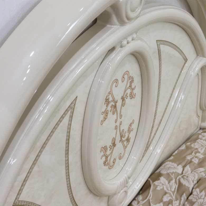 サルタレッリ フローレンス ベッドフレーム シングルベッド アイボリー