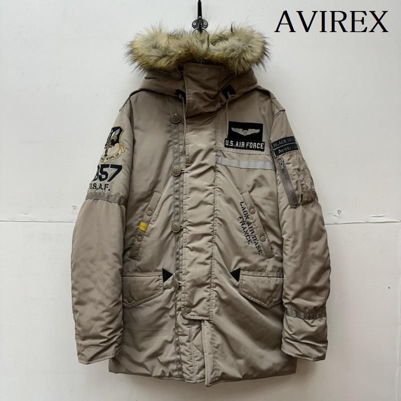 AVIREX アヴィレックス ジャケット、上着 フライトジャケット N-3B BLACK NIGHTS ファー フライト ジャケット 6152159