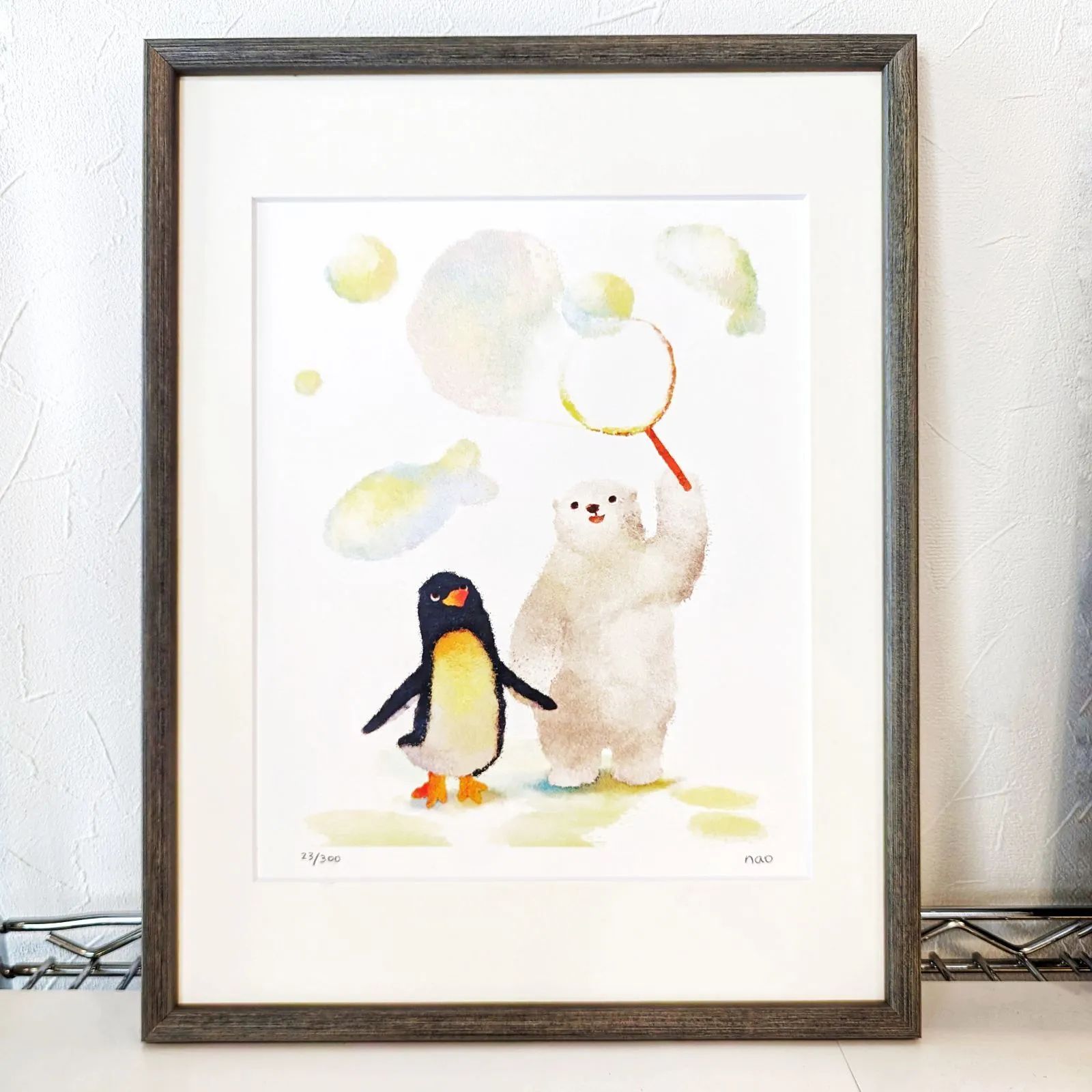 絵画ジクレー版画額装品