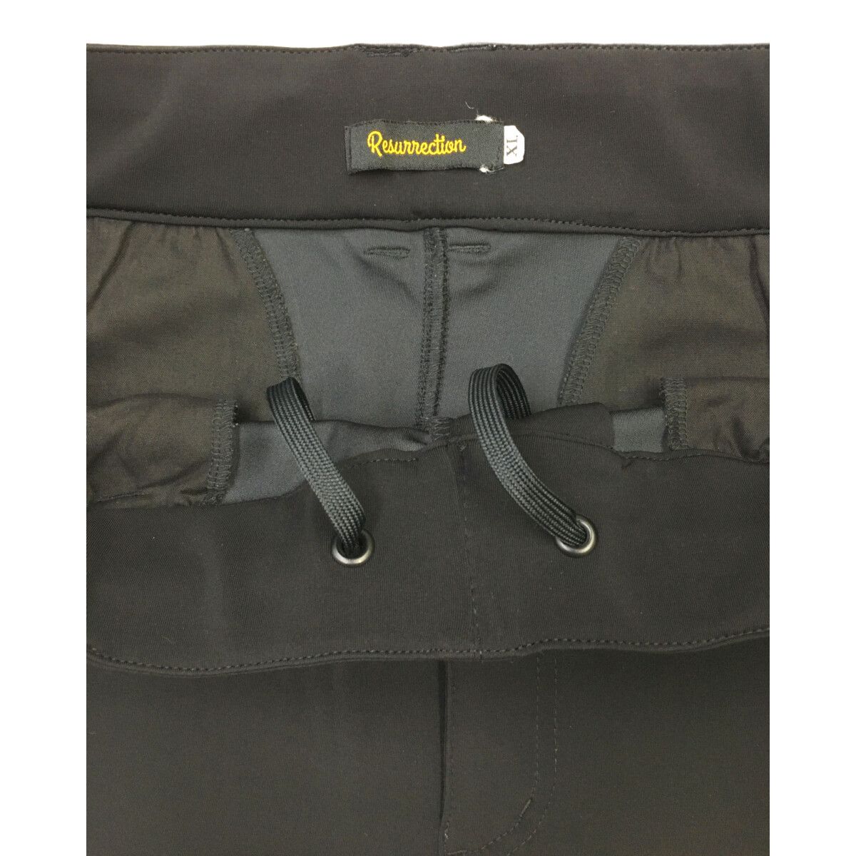 メンズ レザレクション Resurrection ジョガーパンツ XL 黒