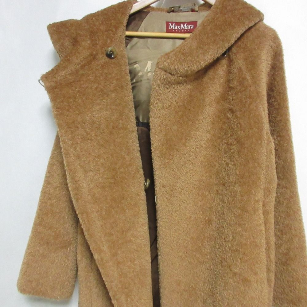 美品 Max Mara Studio マックスマーラ ステュディオ アルパカブレンド 
