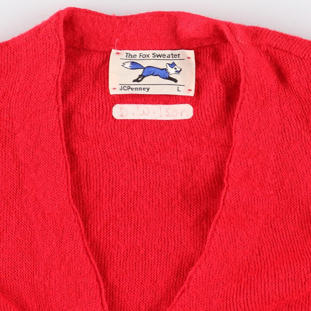 古着 70~80年代 ジェイシーペニー J.C.Penney THE FOX Sweater 
