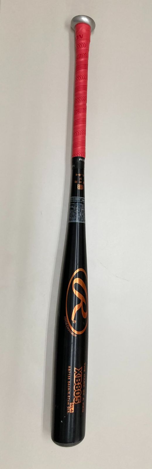 ローリングス硬式用バット THE MARK OF PRO XB805 AL4 RB7136