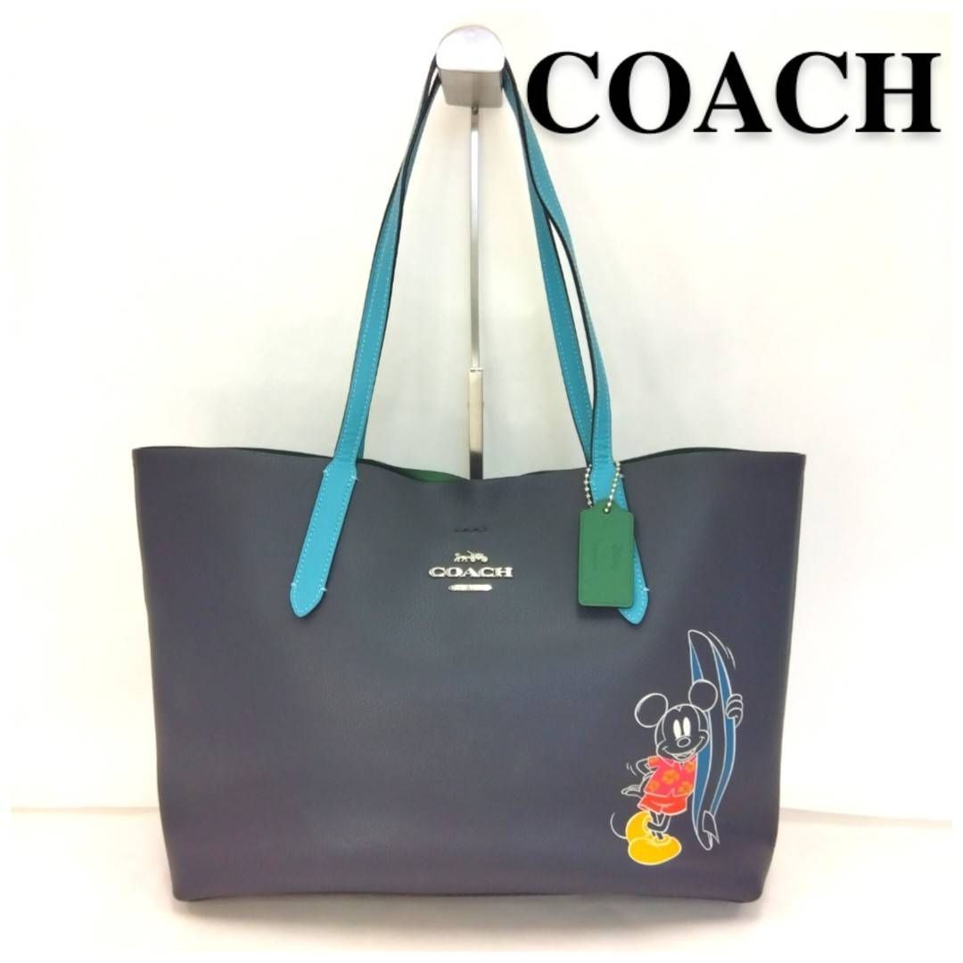 ☆お値下げ☆　COACH　コーチ　ディズニーコラボ　ミッキー　トートバッグ　TA0096