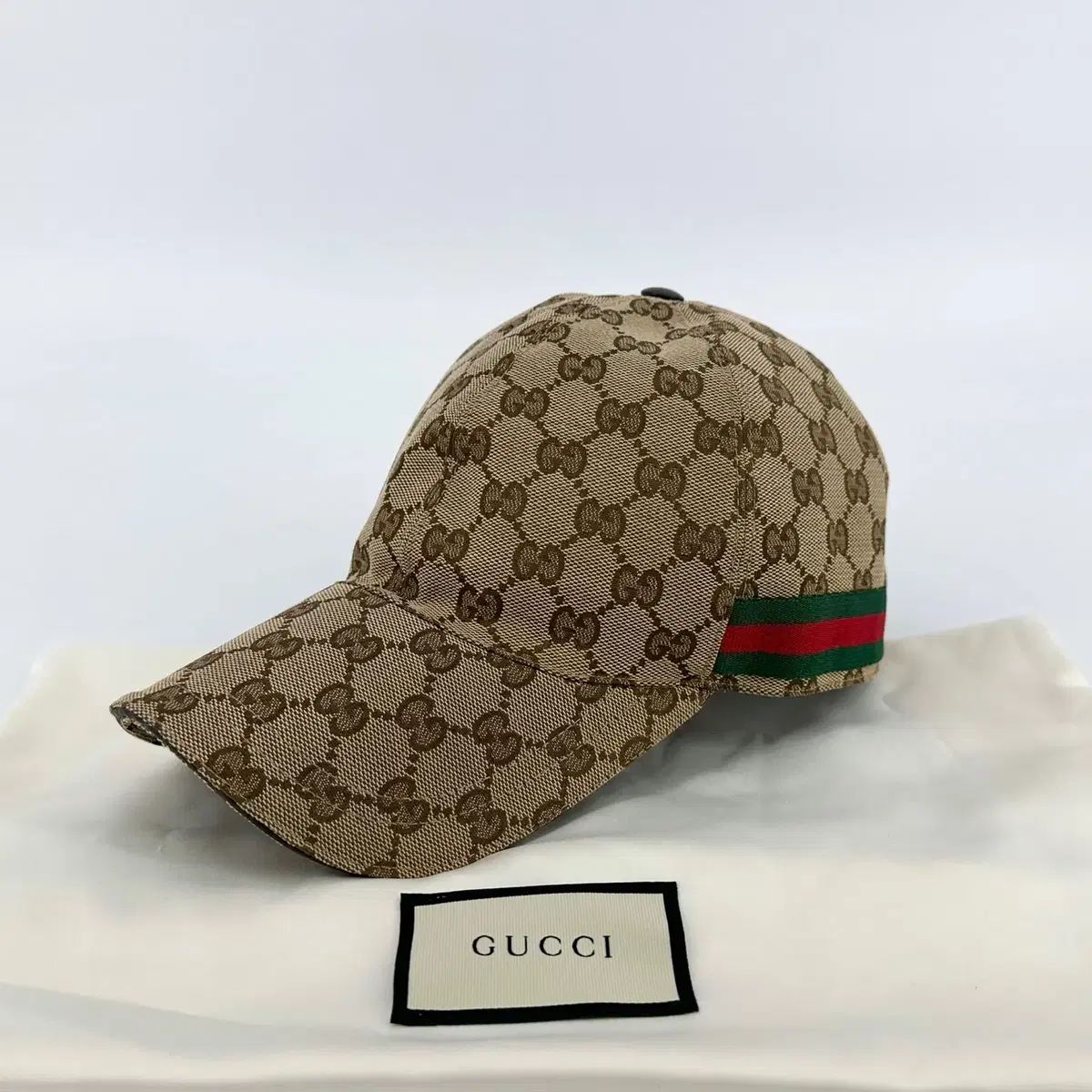GUCCI グッチ GG Supreme シュプリーム キャンバス ボールキャップ L