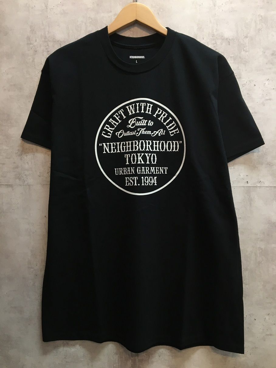 NEIGHBORHOOD NH231 SPOT.TEE SS-14 BLACK ネイバーフッド Tシャツ