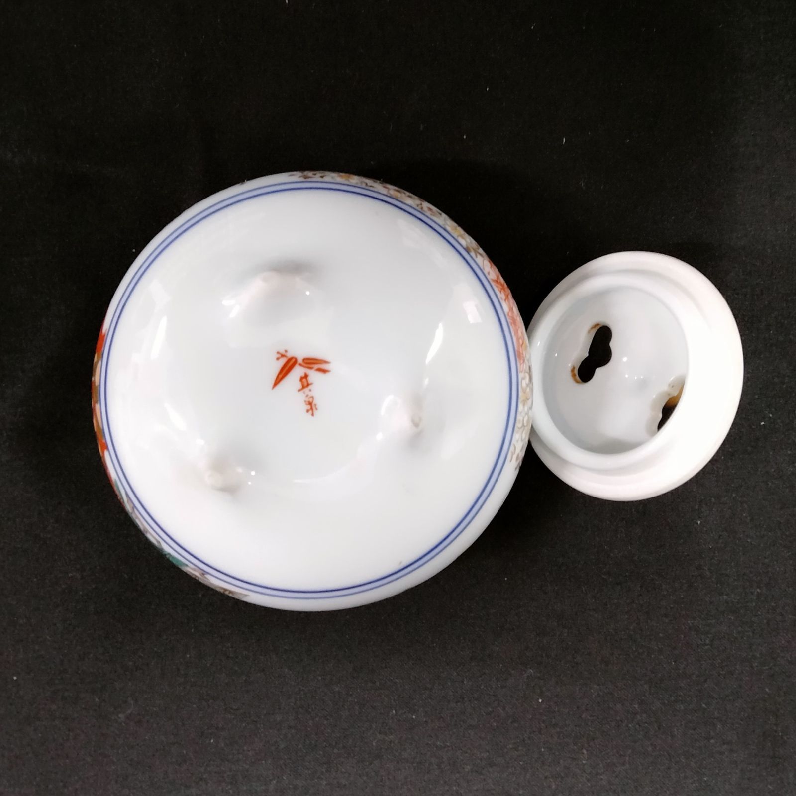 ARITAYAKI 有田焼 工芸品 香炉 其泉 春秋文 豆丸焼 古伊万里 皿5枚 ARITAYAKI 有田焼 工芸品 香炉 其泉 春秋文 豆丸焼 古伊万里 皿5