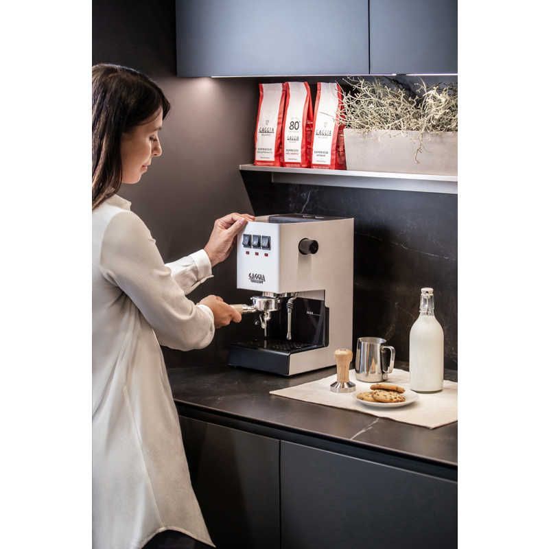 送料無料 ♥ 未開梱 GAGGIA Classic Evo Pro SS セミオートエスプレッソマシン クラシックエボプロ ステンレス SIN035R