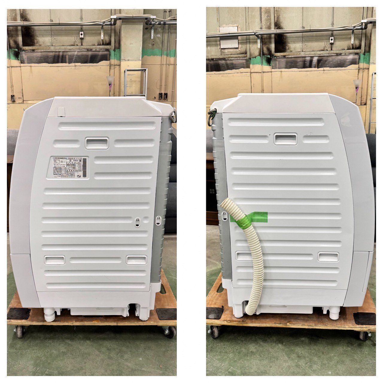 大阪送料無料☆3か月保障付き☆洗濯機☆日立☆11kg☆2016年☆BD-S8800L 