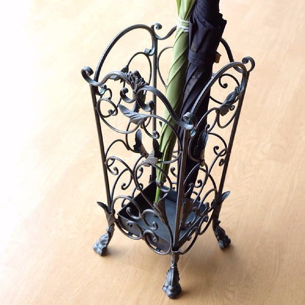 傘立て アイアン クラシック ブラウン アンティーク 7383002 傘立て アイアン クラシック ブラウン アンティーク 7383002 幅33cm