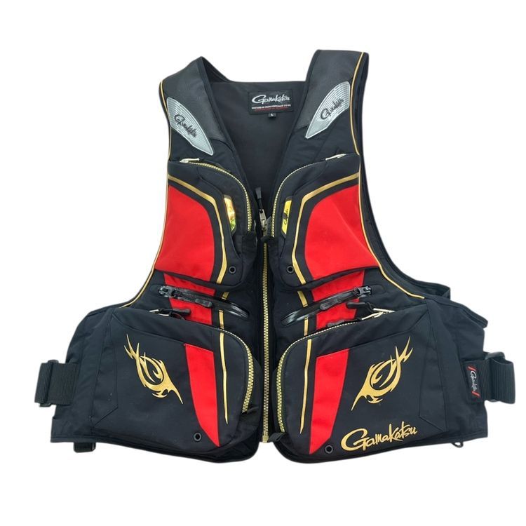 1 品 がまかつ フローティングベスト GM-2193 Lサイズ