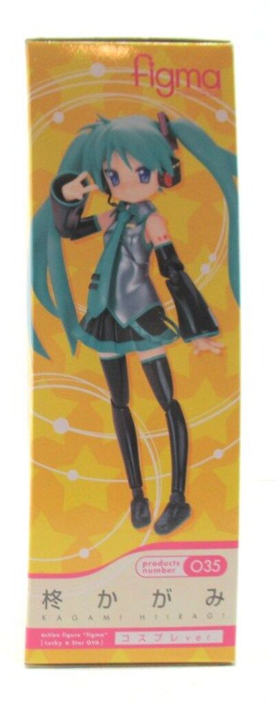 新品未開封 figma 035 柊かがみ コスプレver figma 柊かがみ コスプレver.