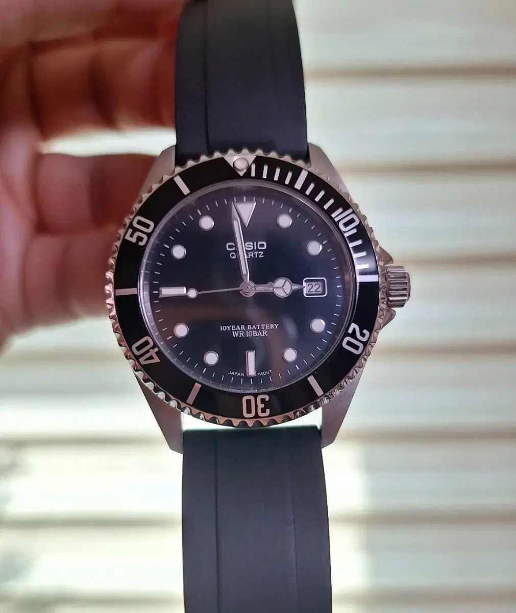 カシオ ダイバー chloro-blackfish サブマリーナー オリジナル