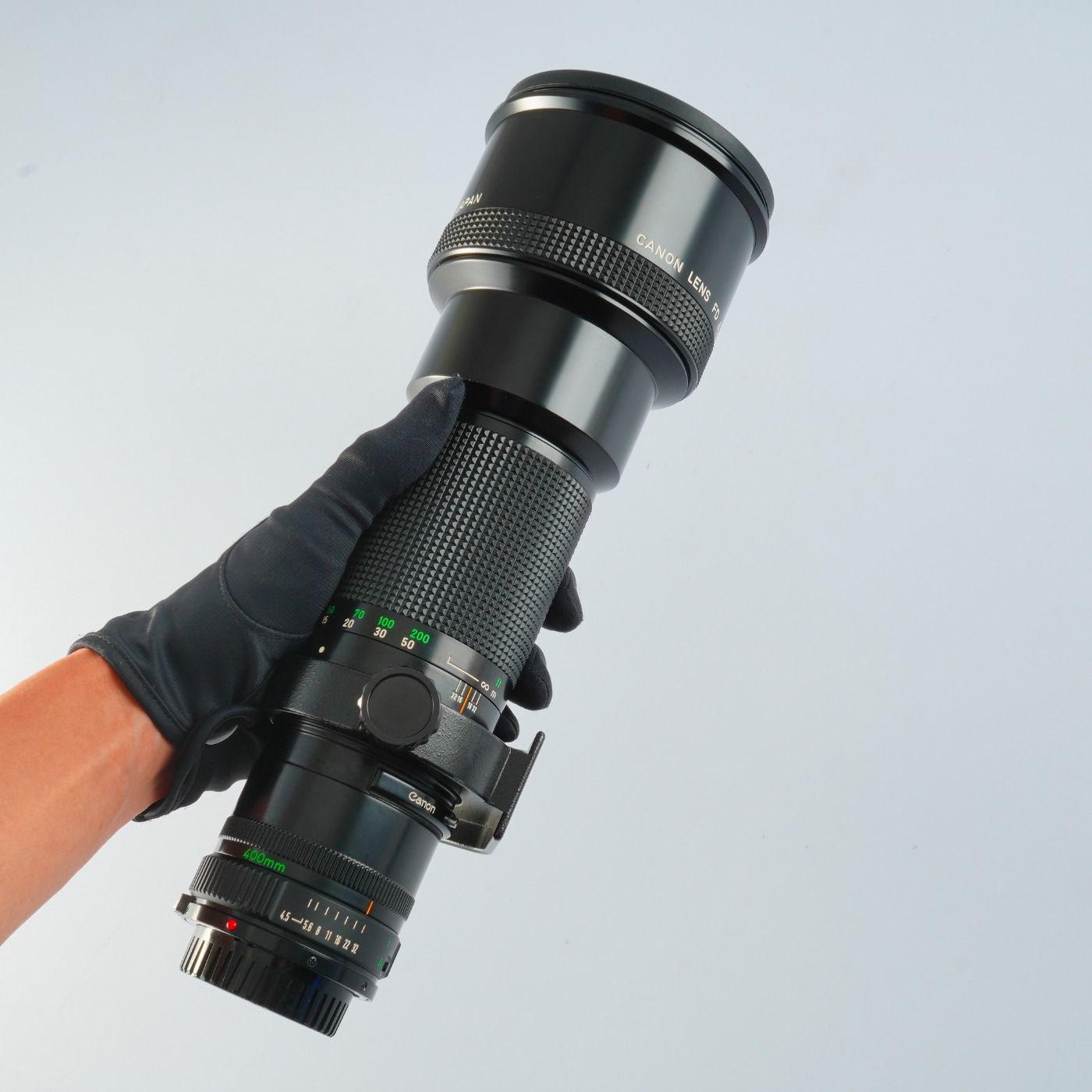 稀少‼ Canon New FD 400/4.5　並品に近い？ New FD400mm f/4.5 - Canon Camera Museum