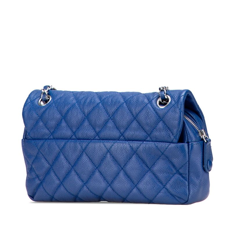 CHANEL ココマーク キャビアスキン ハンドバッグ シャネル ココハンドル ミニミニ キャビアスキン 2WAYショルダー