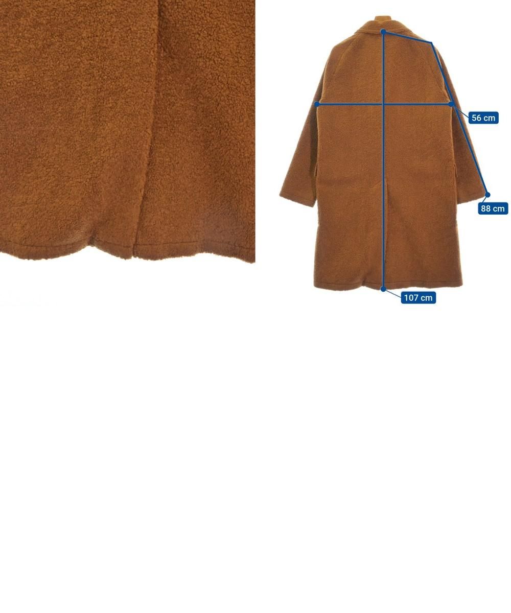 値引き相談可】BLANKROOM ステンカラーコート サイズO ダークグレー