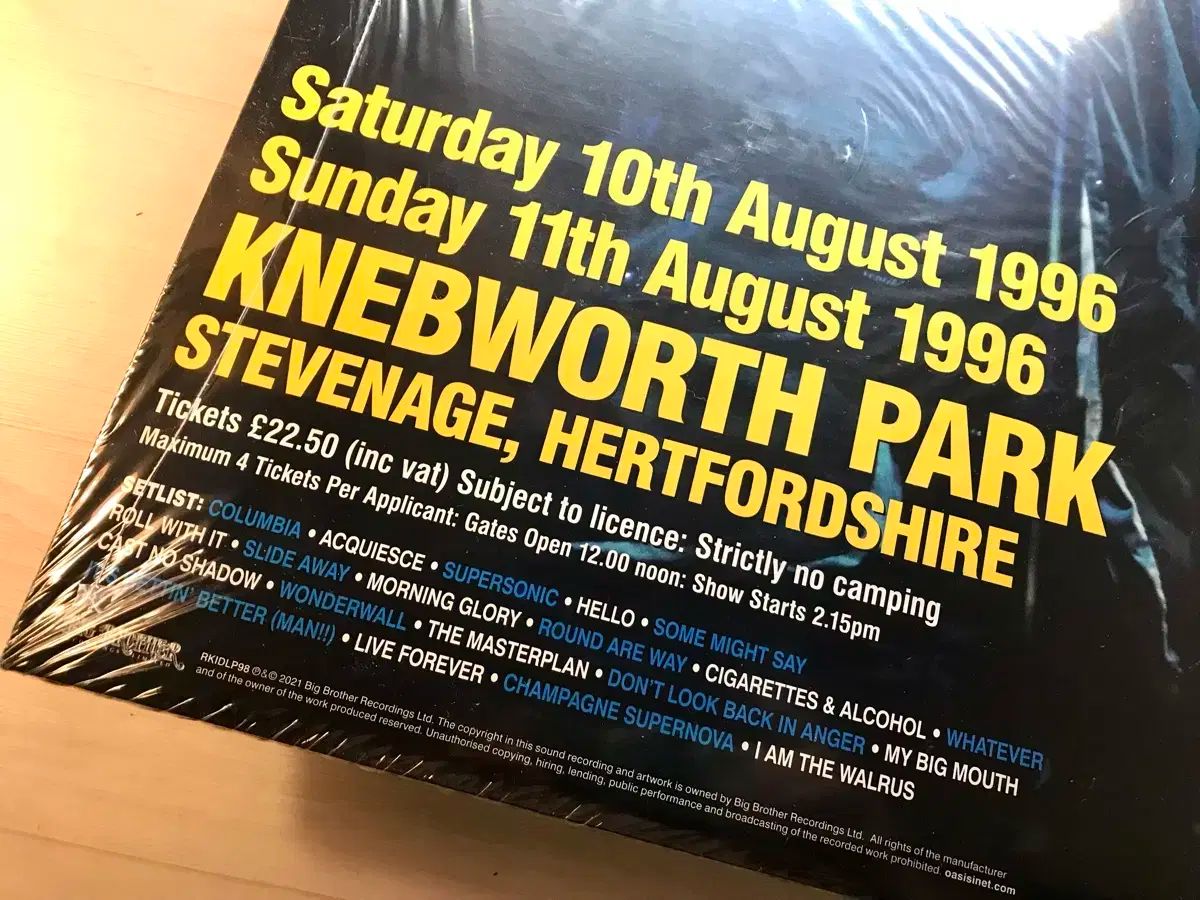 Knebworth 1996