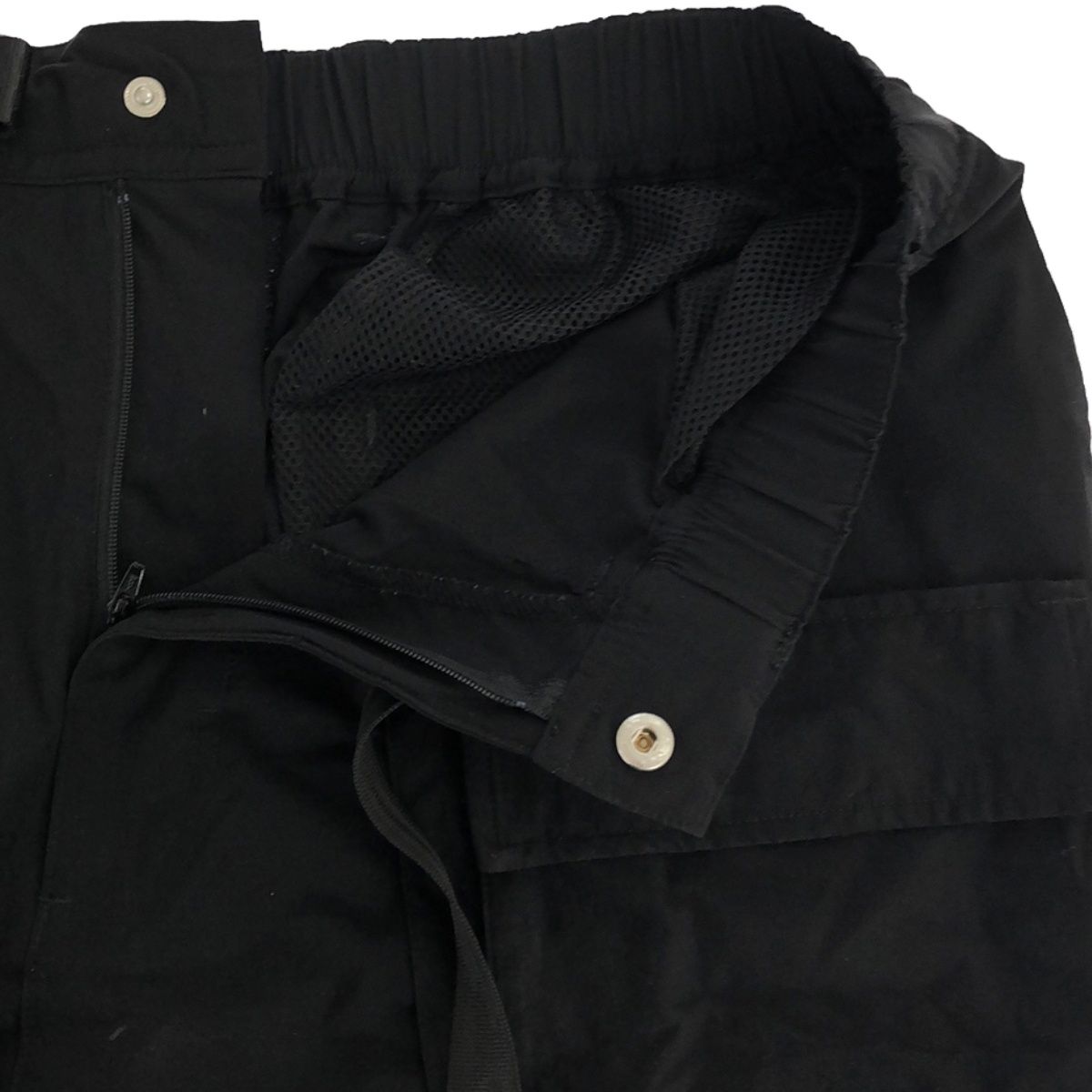 Danke schon ダンケシェーン 23SS 撥水SN POCKET CARGO PANTS ナイロンカーゴパンツ 23S-PTL066-DS ブラック L