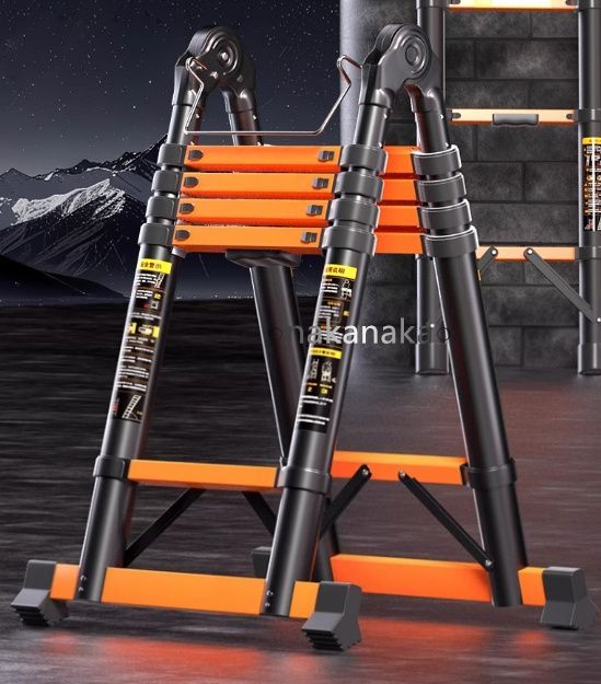 伸縮式の梯子 折りたたみ式の梯子 家庭用の人字梯 携帯 な昇降式の梯子 工事用の梯子