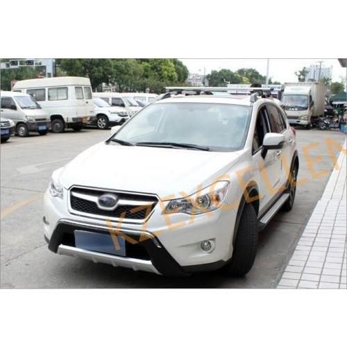 スバルXV2012-2016サイドステップNerfバーランニングボード用の基準硬化キングチャーアルミニム