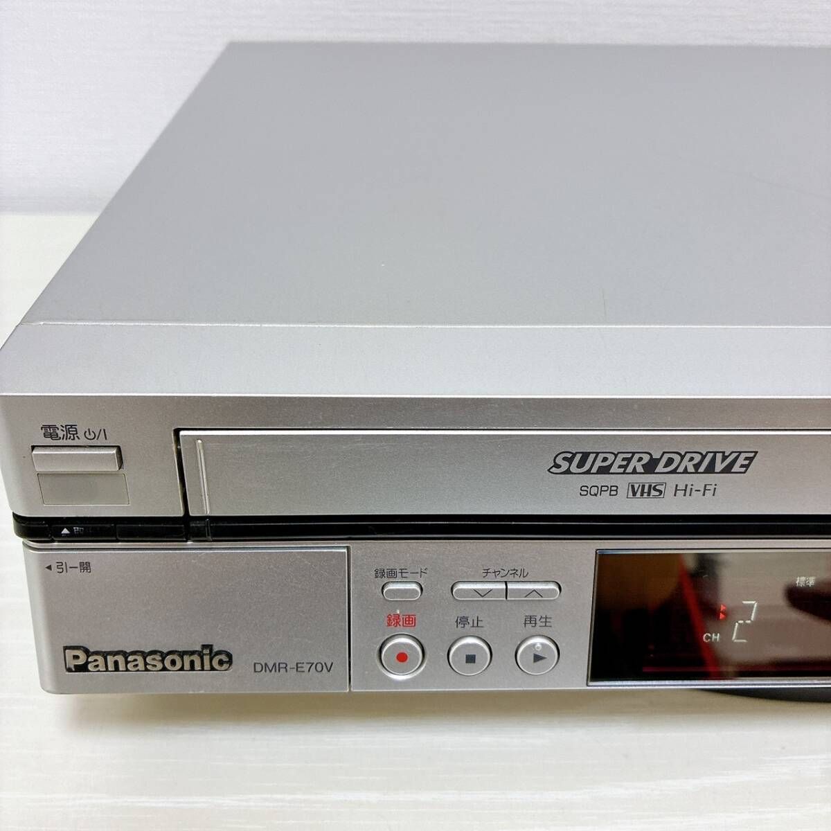 ビデオデッキ　Panasonic T08744000 【整備品】 Panasonic パナソニック ビデオデッキ VHS