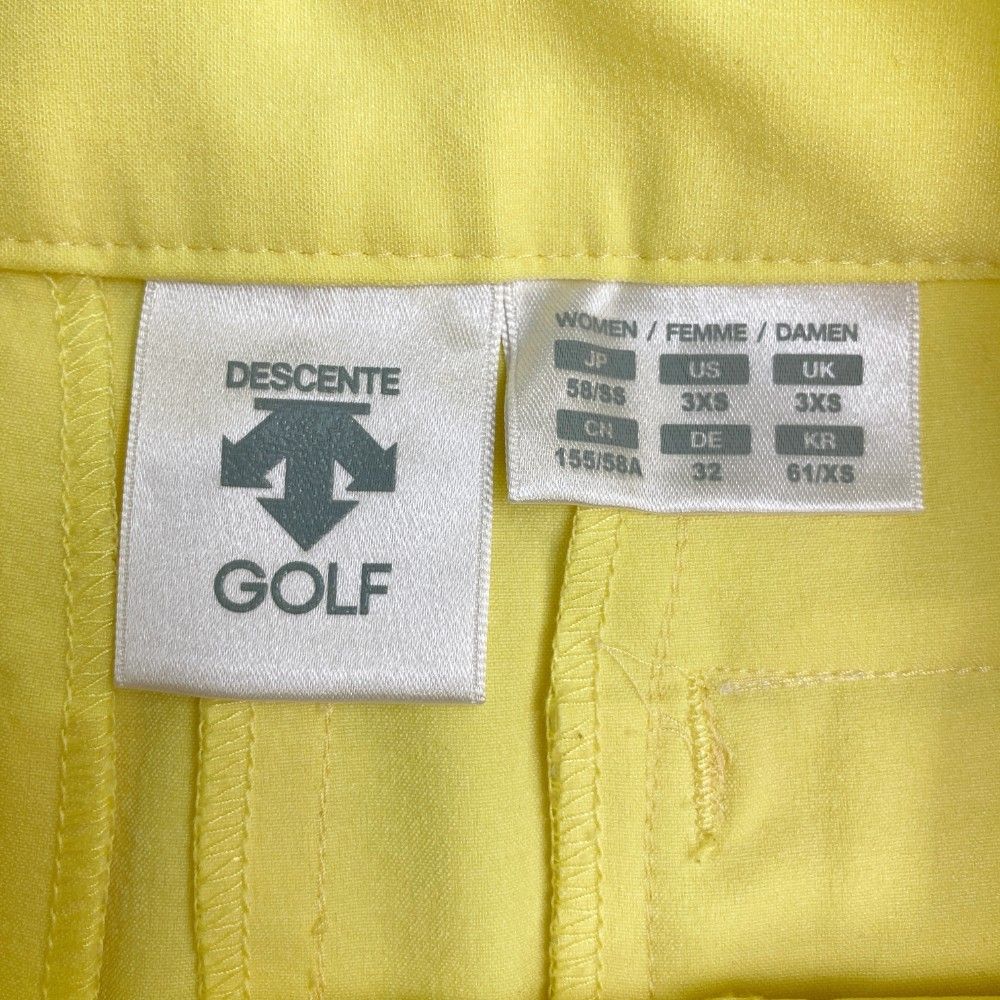 最大90％オフ／最終セール！ サイズ 58 SS DESCENTE GOLF デサントゴルフ モデル プリーツスカート イエロー系 240101288548 ゴルフウェア レディース ストスト 豊富な品揃え、送料無料！