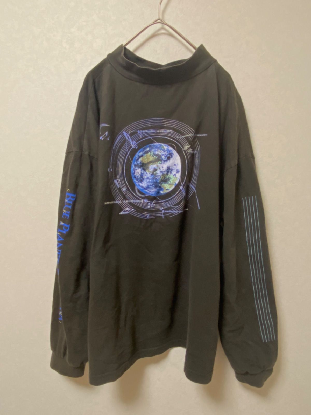 SEKAINOOWARI　セカオワ　モックネックロングTシャツ　Mサイズ 中古】衣類 SEKAI NO OWARI モックネックロングTシャツ ブラック