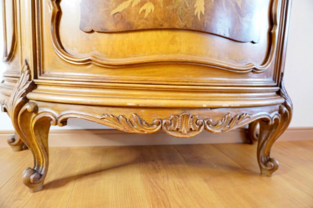 輸入家具 ガラスキャビネット