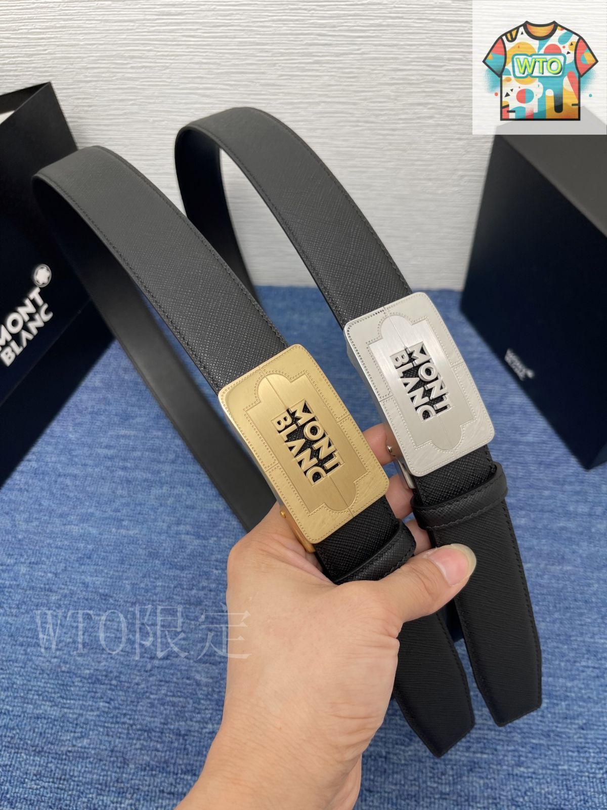 未使用　モンブラン　ベルト　貴重 2025年最新】Yahoo!オークション -モンブランベルトの中古品