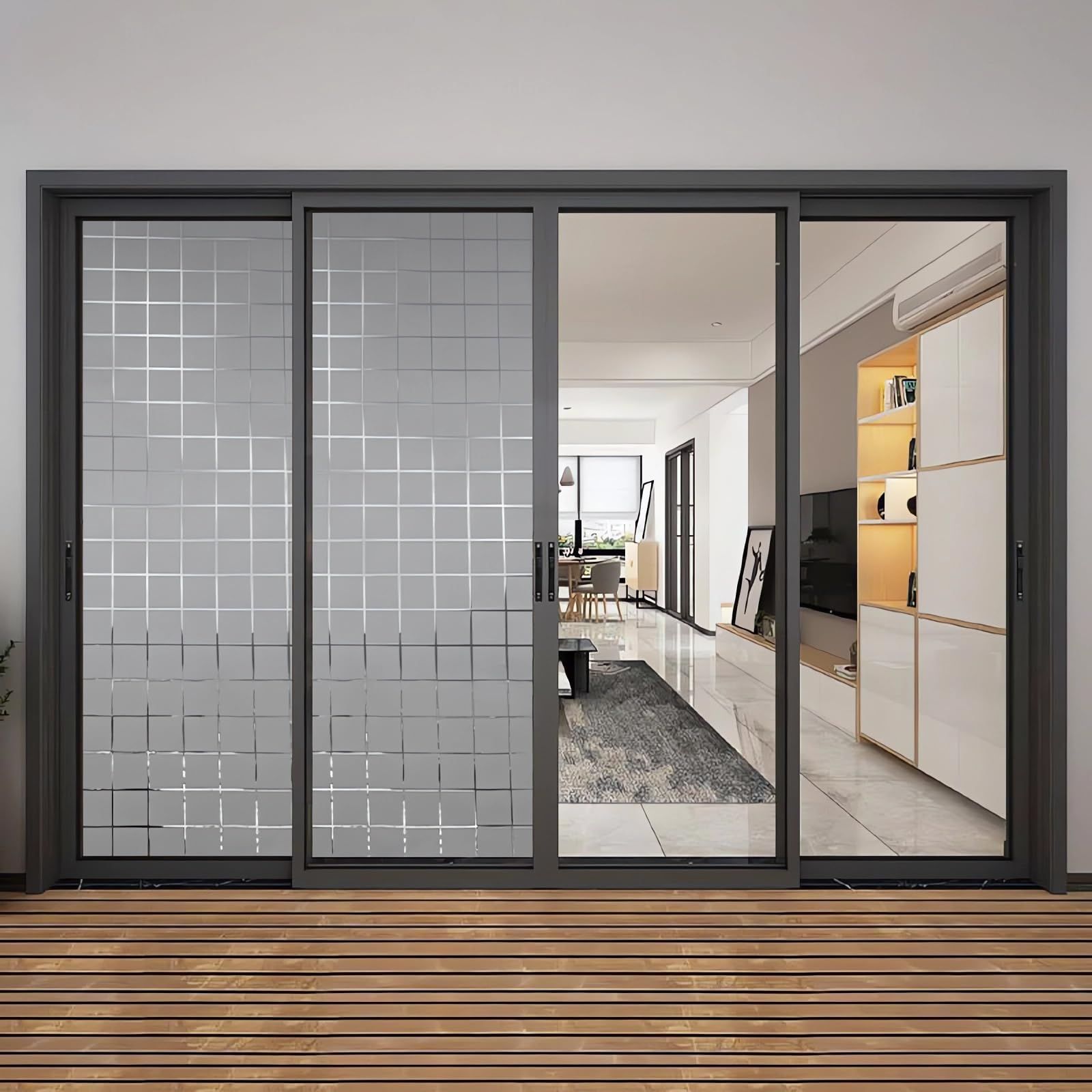 【新着商品】UVカット 断熱フィルム ガラス飛散防止シート 貼り直し可能 結露減軽 窓飾りフィルム プライバシー保護 窓ガラスフィルム 10m 目隠しシート 窓用フィルム Juangfia