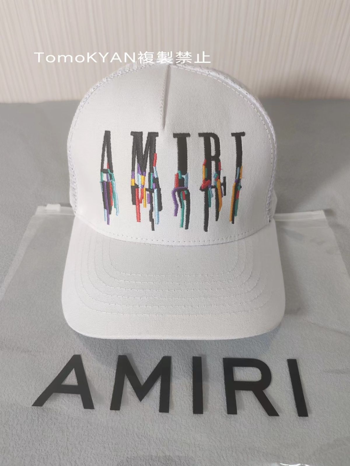 新品特売 おしゃれ♪【AMIRI】ハット ロゴ刺繍 | planosdeaulas.com