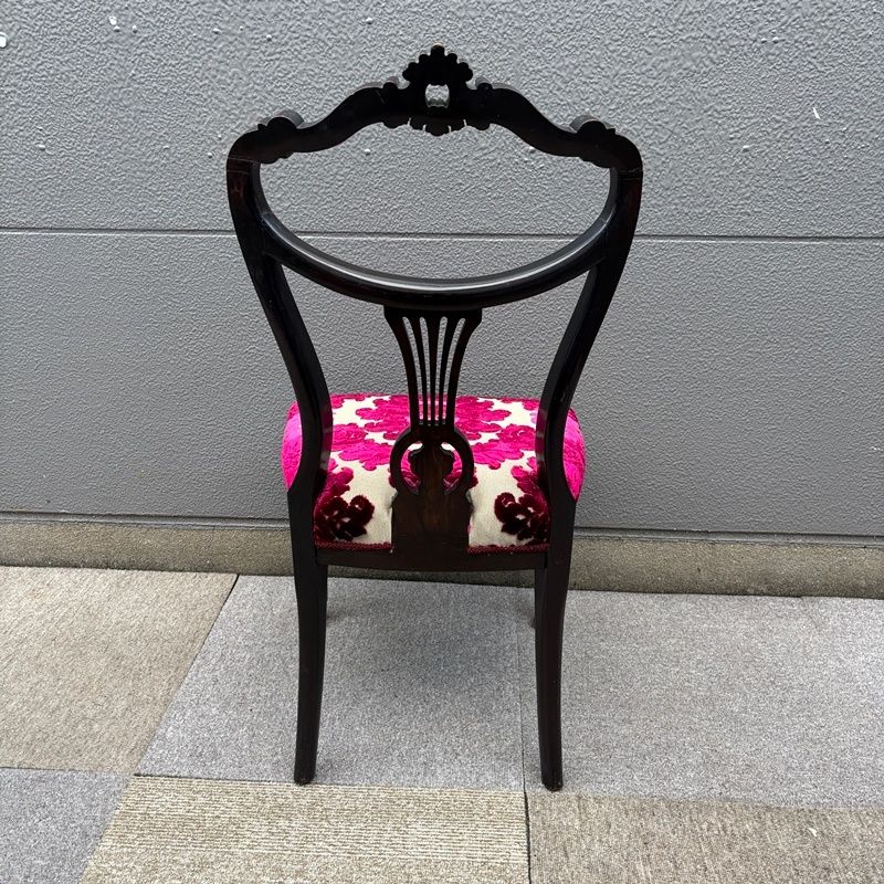 ☆英国アンティーク☆ヴィクトリアン 猫脚 サロンチェア ナーシング