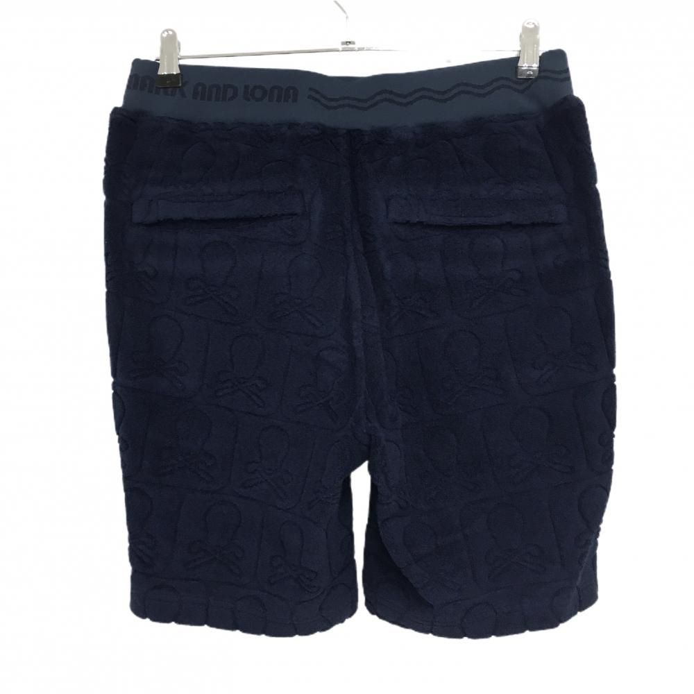 パーリーゲイツ パンツ 紺 ネイビー 裏起毛 秋冬 4 ストレッチ