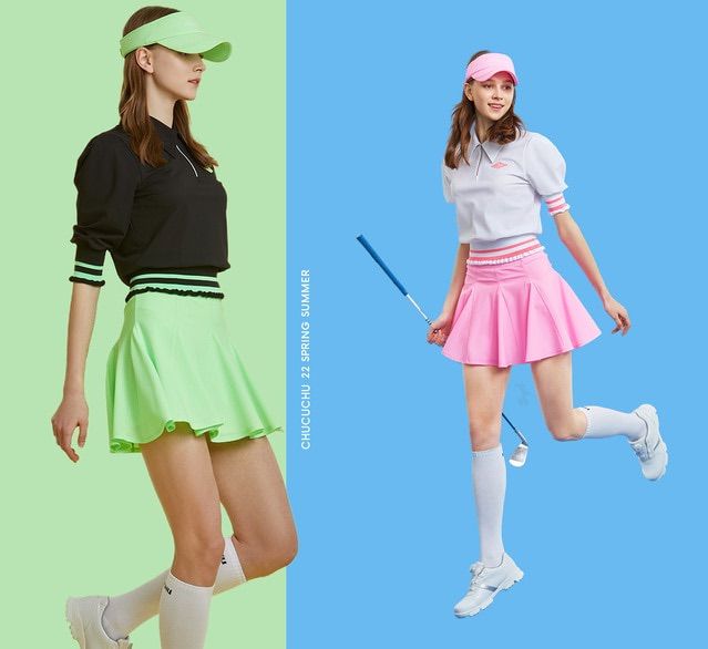 chucuchu チュクチュ 韓国 ゴルフウェア 上下セット - GOLF wear SHOP