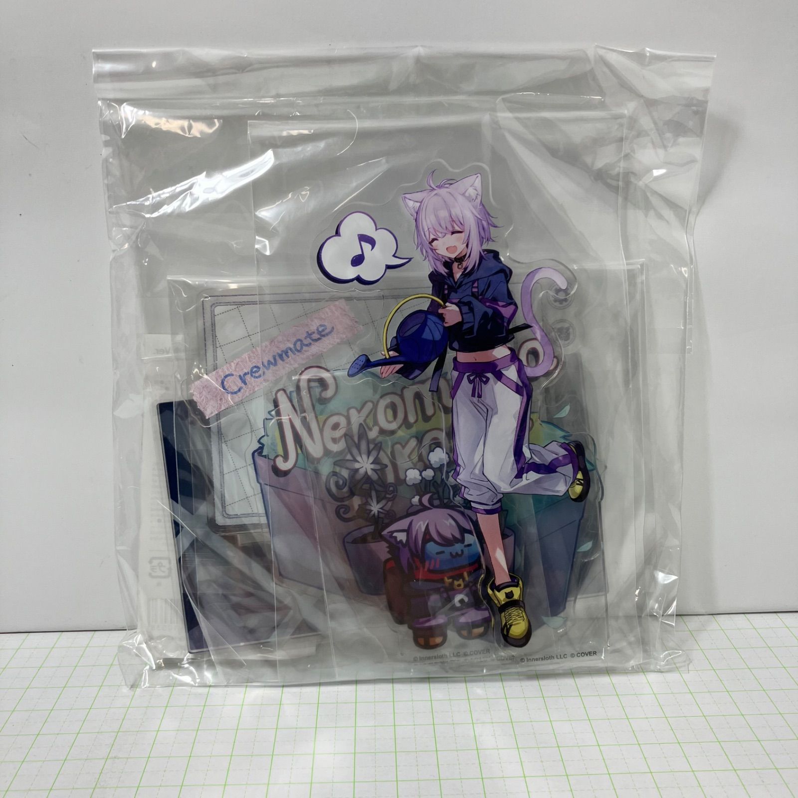 ホロライブ Among Us コラボ 猫又おかゆ アクリルジオラマスタンド 瀬戸店】未開封 猫又おかゆ アクリルジオラマスタンド 「Among