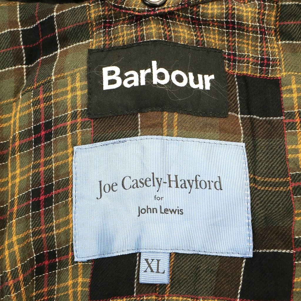 Barbour × Joe Casely-Hayford ジャケット バブアー 弊店でときどき入荷をしているJoe Casely Hayfordとのダブル