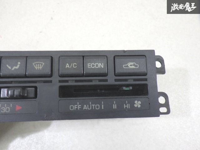 実動車外し!!】 トヨタ 純正 JZA70 70 スープラ エアコンスイッチ