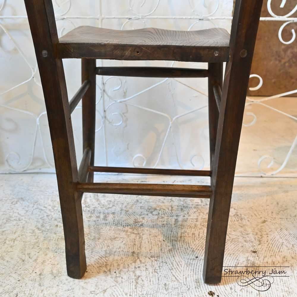 L3705-17-7 英国アンティーク チャーチチェア ダイニングチェア 教会 L3705-17-7 英国アンティーク チャーチチェア ヴィクトリアン