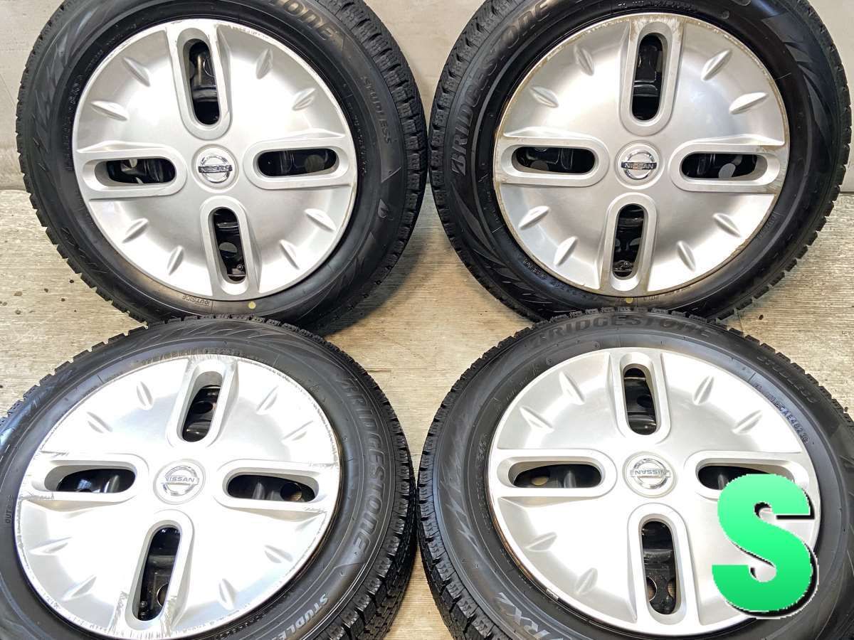 タイヤ ホイール4本セット バリ山175/65R15 84Q 鉄ホイール・激安!!4本