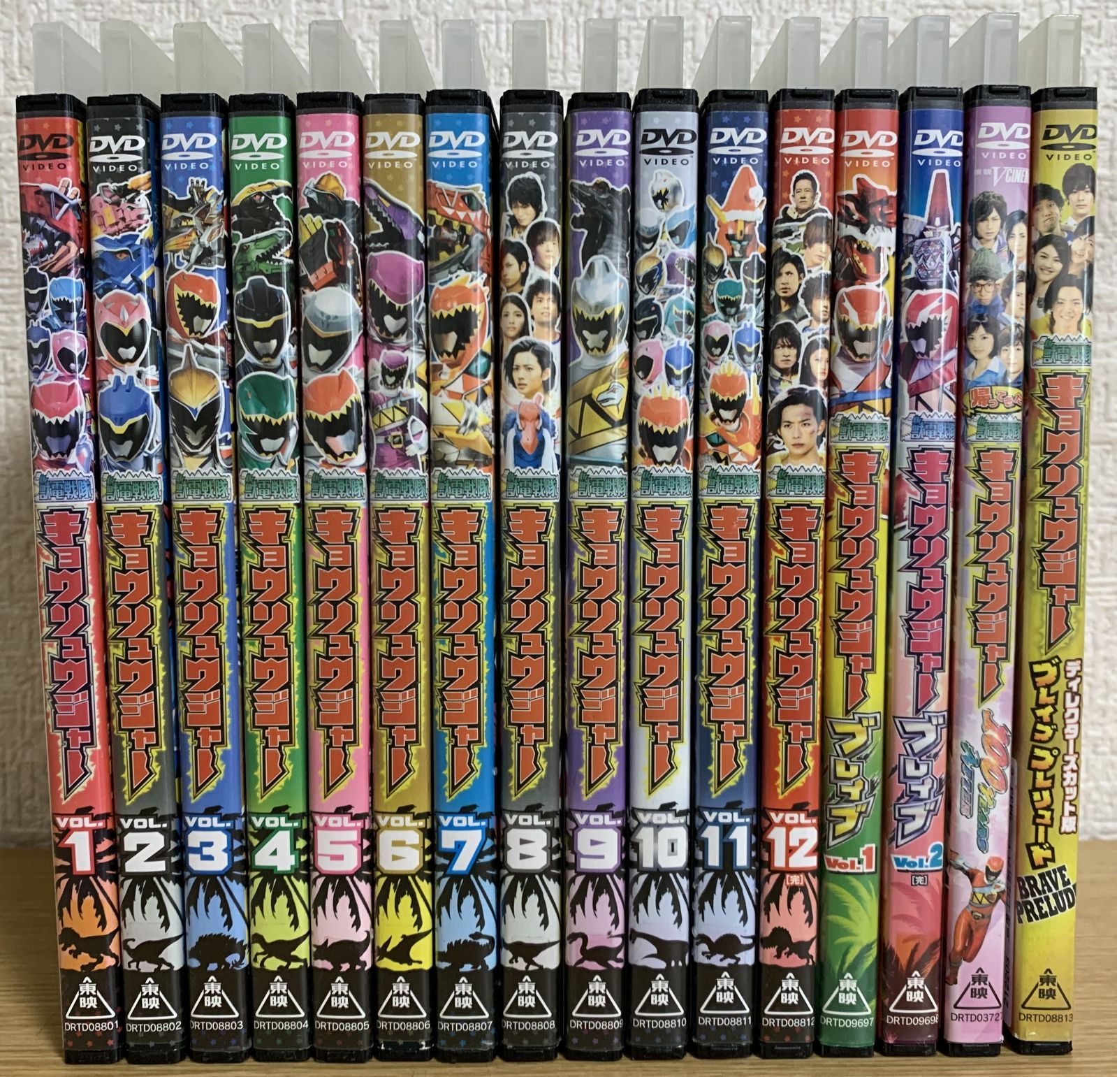 キョウリュウジャー DVD全巻 関連DVD4枚 セット