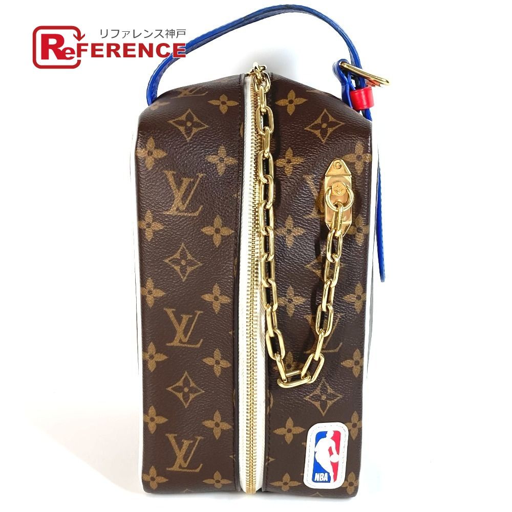 LOUIS VUITTON ルイヴィトン クラッチバッグ クロークルーム ドロップキット M45588 モノグラムキャンバス ブラウン