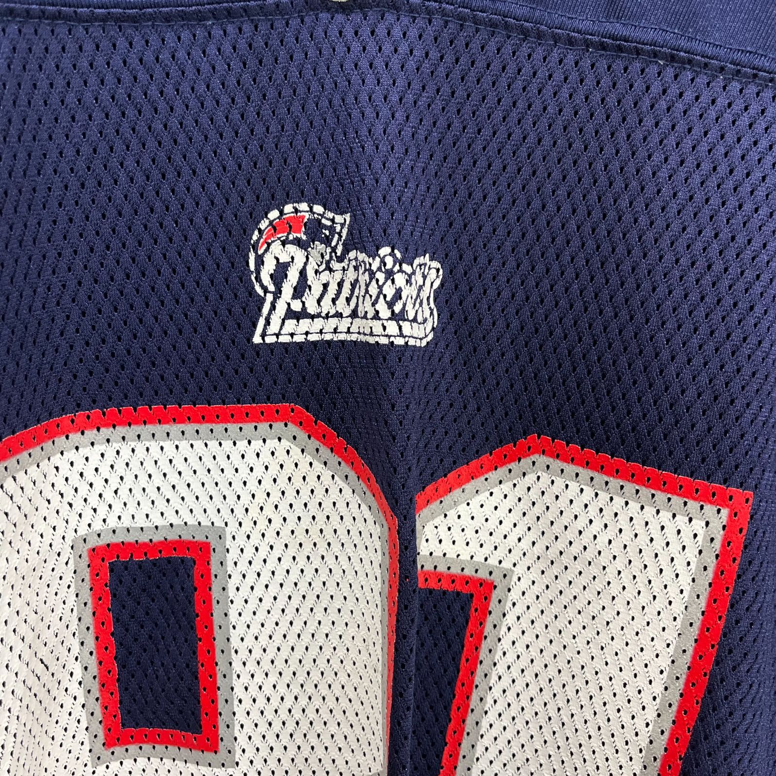 リーボック NFL 全刺繍 ペイトリオッツ アメフトゲームシャツ3XL 5586 Reebok - リーボック NFL 全刺繍 ペイトリオッツ アメフトゲーム