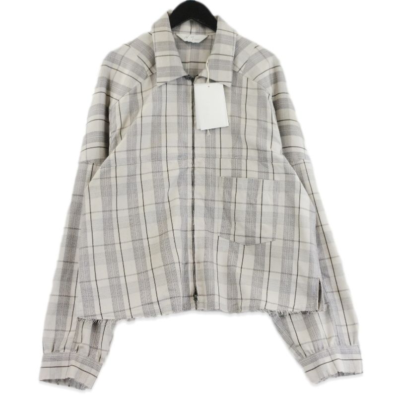 未使用 ANCELLM アンセルム ショートジャケット ANC-SH68-A C/R CHECK